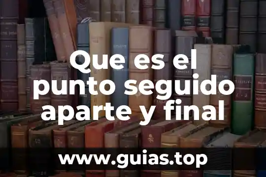 Qué es lo que comen los tejones bebés aparte de leche 5 Que es el punto seguido aparte y final