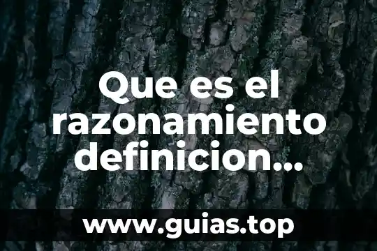 Que es la redaccion y su importancia 6 Que es el razonamiento definicion importancia y tipos de razonamiento