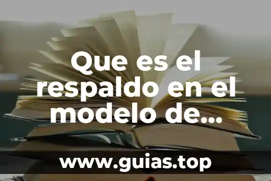 Que es un modelo vrbal 8 Que es el respaldo en el modelo de toulmin