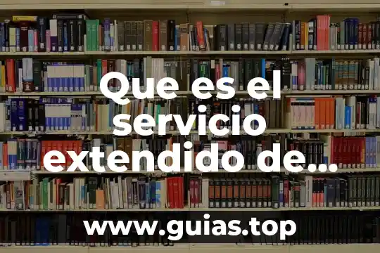 Que es a lo que hac pemex 3 Que es el servicio extendido de proveedor de pemex