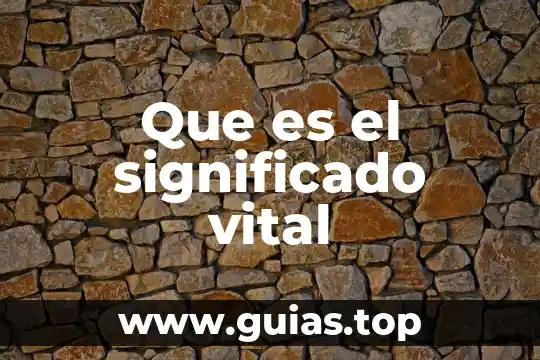 Que es desventaja significado y concepto 5 Que es el significado vital