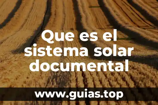 Qué es robótica documental 6 Que es el sistema solar documental