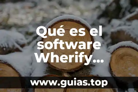 Que es software en informatica tipos 8 Qué es el software Wherify Wireless