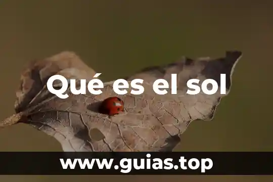 Que es un glifo sol 5 Qué es el sol