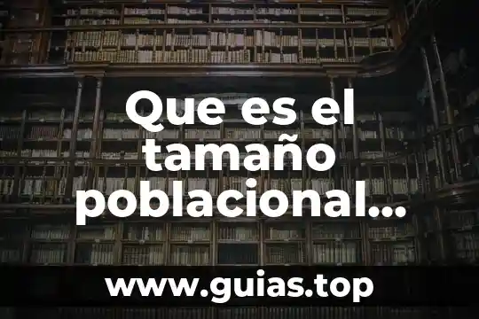 Que es insumo yahoo 8 Que es el tamaño poblacional yahoo