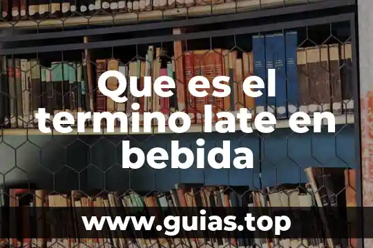 Que es espacio de color cie lab 7 Que es el termino late en bebida