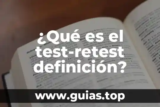 Que es la desfragmentacion del espacio libre en un hdd 5 ¿Qué es el test-retest definición?