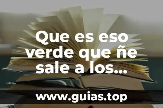 Que es cuando defecas y te sale sangre 6 Que es eso verde que ñe sale a los perros