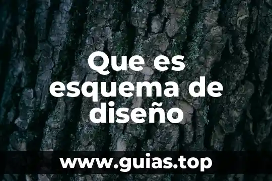 Que es diseño y distribucion de la planta 7 Que es esquema de diseño