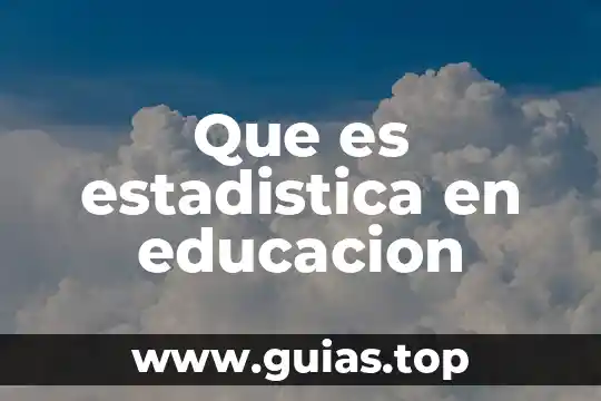 Que es p x en estadistica 3 Que es estadistica en educacion