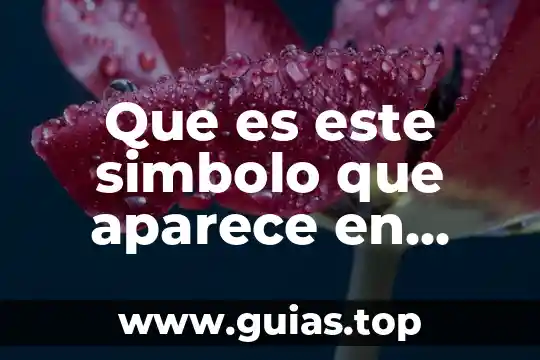 Que es color de linea en word 3 Que es este simbolo que aparece en word