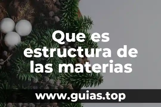 Pensamiento critico que es materias 4 Que es estructura de las materias