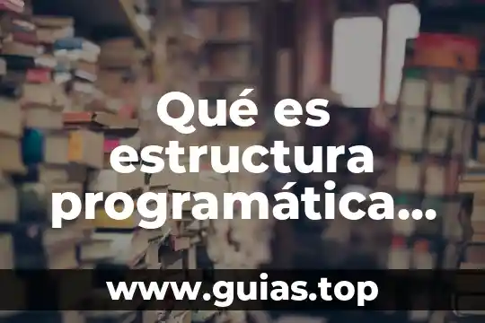 Que es el concepto de presupuesto 6 Qué es estructura programática del presupuesto