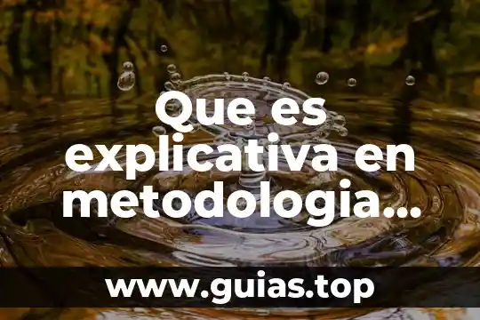 Qué es la investigación en línea definición 5 Que es explicativa en metodologia dela investigacion