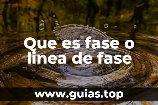 Que es una linea central intermitente 3 Que es fase o linea de fase