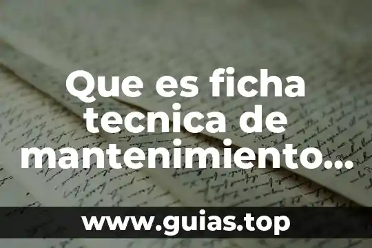Qué es seguridad láser 5 Que es ficha tecnica de mantenimiento definicion