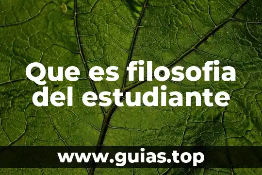 Anime sobre estudiante que es una diosa 3 Que es filosofia del estudiante