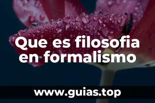 Qué es oligofrenia en filosofía 5 Que es filosofia en formalismo