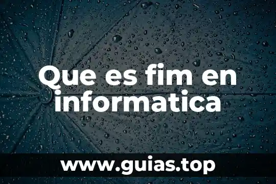 Que es color en informatica 8 Que es fim en informatica