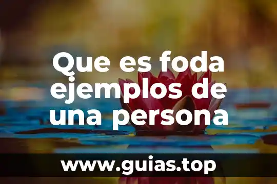 Que es idea fuerza ejemplos 7 Que es foda ejemplos de una persona
