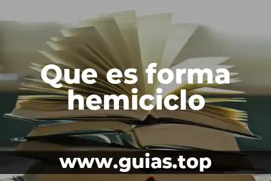 Hormona que es liberada de forma libre por la sangre 3 Que es forma hemiciclo