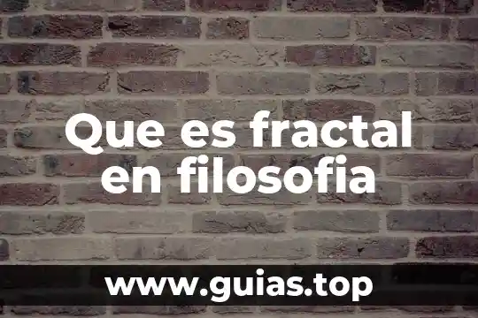 En filosofía que es potencia 3 Que es fractal en filosofia