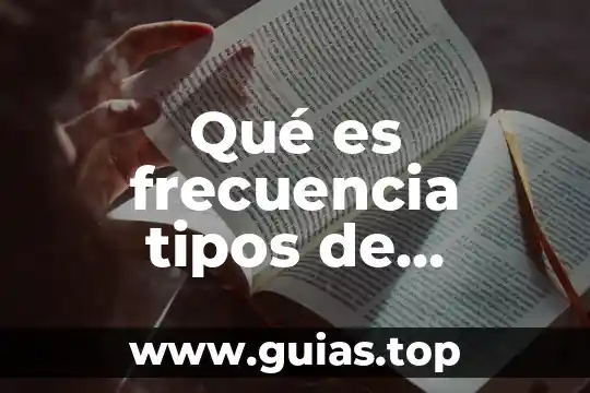 Que es un variadores de frecuencia tipos 6 Qué es frecuencia tipos de frecuencia