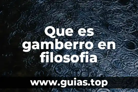 Que es naturalismo en filosofía 8 Que es gamberro en filosofia