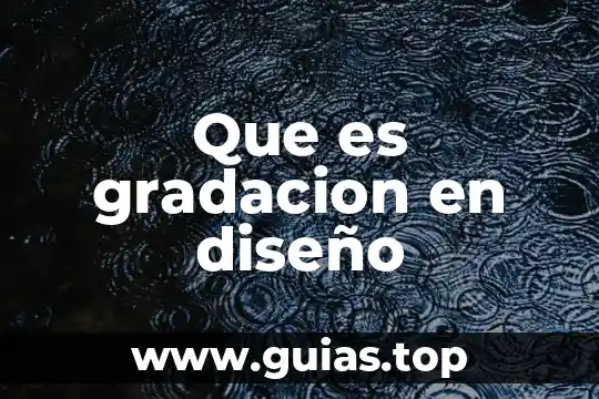 Qué es la figura diseño 7 Que es gradacion en diseño