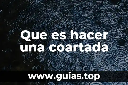 Lo que es tener nada que hacer 5 Que es hacer una coartada