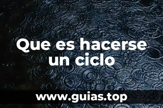 Que es una generacion de marca concepto 6 Que es hacerse un ciclo