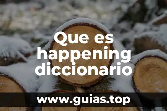 Que es ser cortante en una relacion 7 Que es happening diccionario
