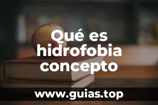 Concepto y finalidad de lo que es una intervención quirúrgica 8 Qué es hidrofobia concepto