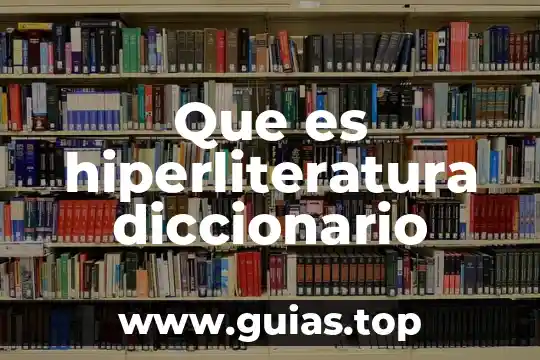 Que es muerte definicion de un diccionario 4 Que es hiperliteratura diccionario