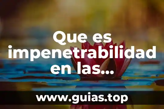 Que es propiedades fisico mecanicas 3 Que es impenetrabilidad en las propiedades de la materia