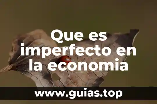 Que es el principio de seleccion en economia 4 Que es imperfecto en la economia
