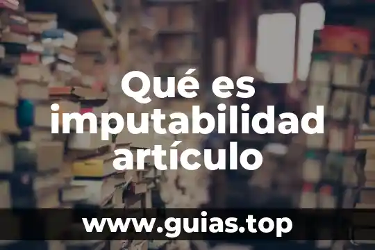 Que es tipos huelga que articulo 8 Qué es imputabilidad artículo