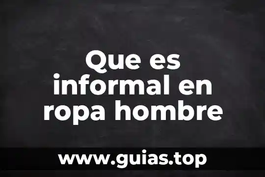 Que es ser abogado por un abogado 7 Que es informal en ropa hombre