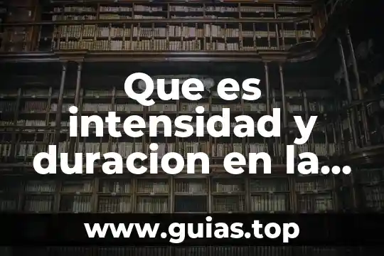Que es la orquesta que tipos de musica interpreta 8 Que es intensidad y duracion en la musica