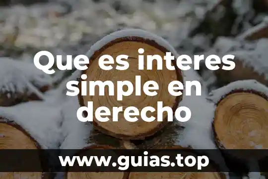 Que es la corresponsabilidad en asuntos de interes publico 8 Que es interes simple en derecho