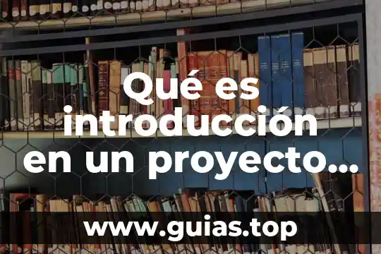 Introduccion de que es la filosofía 3 Qué es introducción en un proyecto de investigación