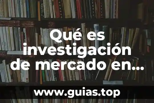 Que es linea pura en biologia concepto 3 Qué es investigación de mercado en línea
