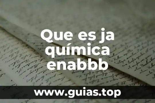 Que es un compuesto quimica en la biologia 5 Que es ja química enabbb
