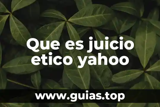 Qué es un juicio reivindicatorio en México 6 Que es juicio etico yahoo