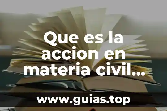 Que es la materia de modelo espiral 8 Que es la accion en materia civil biblioteca juridica