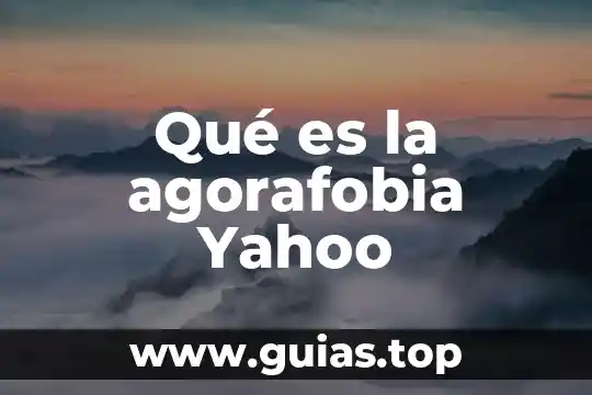 Que es una idea abstracta yahoo 3 Qué es la agorafobia Yahoo