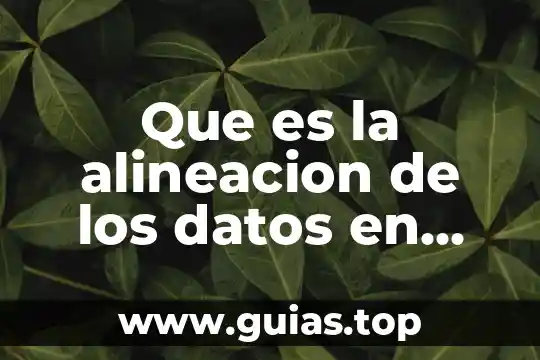 Que es una varianza en excel 4 Que es la alineacion de los datos en excel