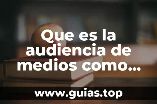 Para que es la audiencia de control de la detencion 7 Que es la audiencia de medios como se mide