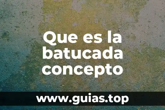 Qué es el derecho internacional público concepto 3 Que es la batucada concepto