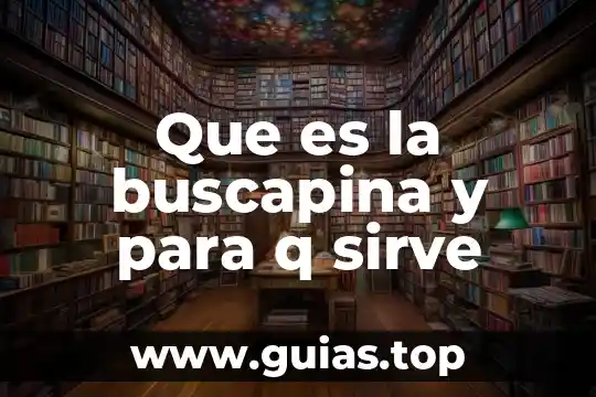 Qué es plurianual concepto 7 Que es la buscapina y para q sirve